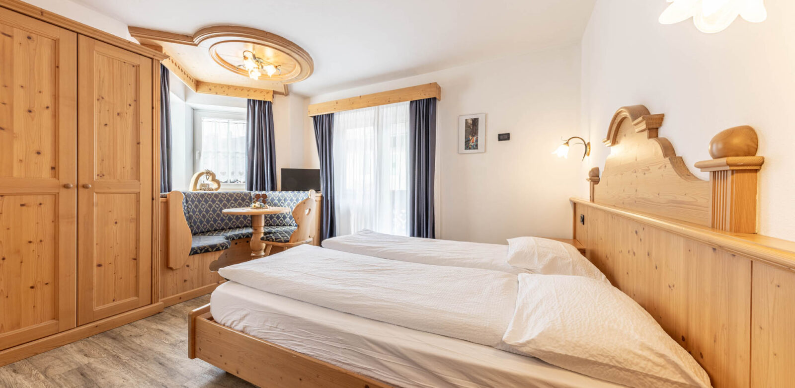 Camera doppia dell'Hotel Siror, albergo 3 stelle con colazione inclusa a Siror, Primiero